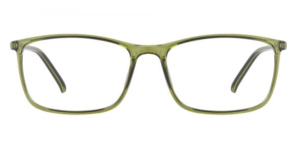 Fuji Rectangle Prescription Glasses - Green