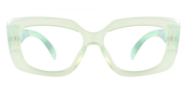 Chandler Rectangle Prescription Glasses - Green