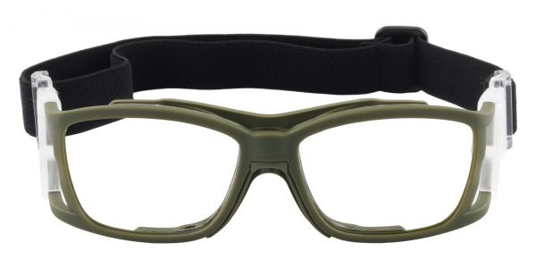 Jarrett Sports Goggles Prescription Glasses - Green