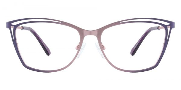 Morrow Cat Eye Prescription Glasses - Purple
