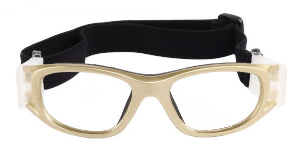 Jordan Sports Goggles Prescription Glasses - Gold