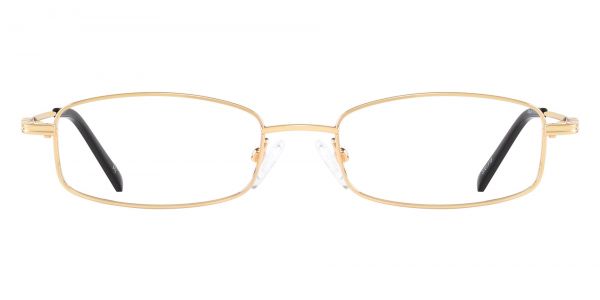 Karl Rectangle Prescription Glasses - Gold
