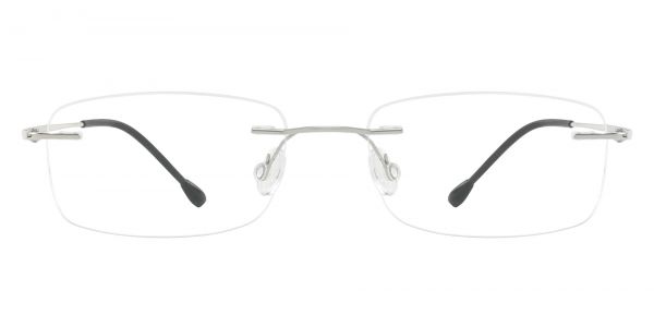 Marsh Rimless Prescription Glasses - Silver