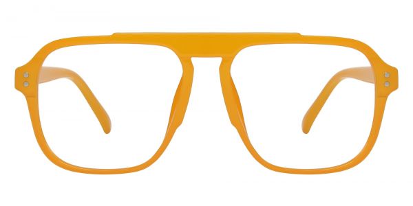 Justin Aviator Prescription Glasses - Orange