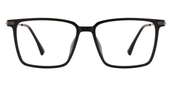 Nettic Square Prescription Glasses - Black