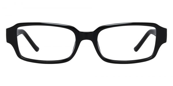 Maja Rectangle Prescription Glasses - Black