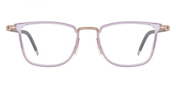Melissa Square Prescription Glasses - Purple