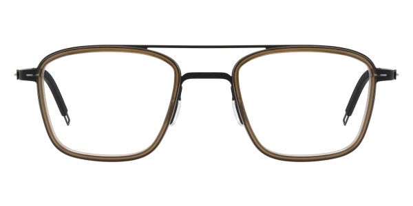 Gabriel Aviator Prescription Glasses - Brown