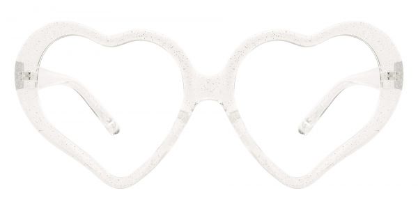 Valentina Geometric Prescription Glasses - Clear