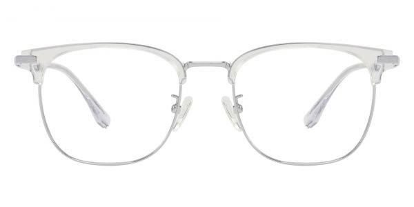 Ruiz Browline Prescription Glasses - Clear