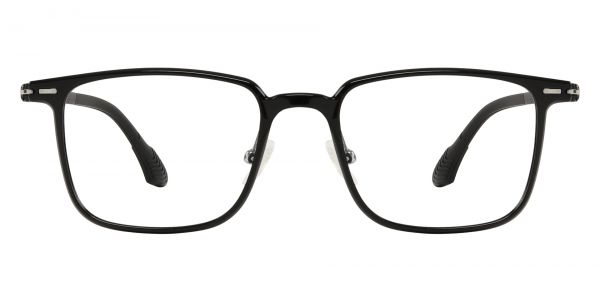 Lubbock Rectangle Prescription Glasses - Black