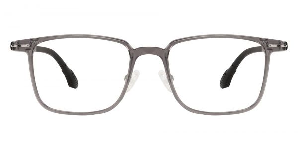 Lubbock Rectangle Prescription Glasses - Gray