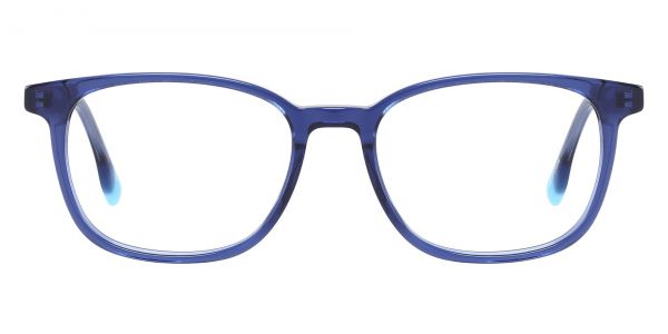 Nottingham Rectangle Prescription Glasses - Blue