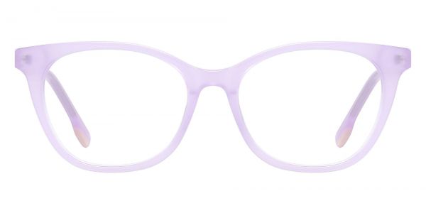 Mariposa Oval Prescription Glasses - Purple