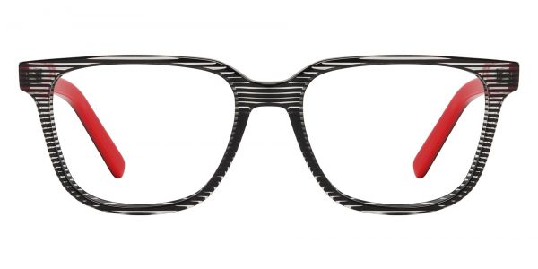 Benes Square Prescription Glasses - Striped