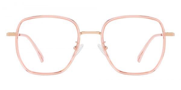 Trenita Square Prescription Glasses - Pink