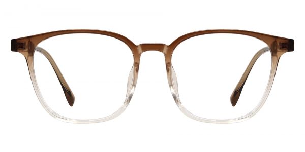 Somerset Square Prescription Glasses - Brown