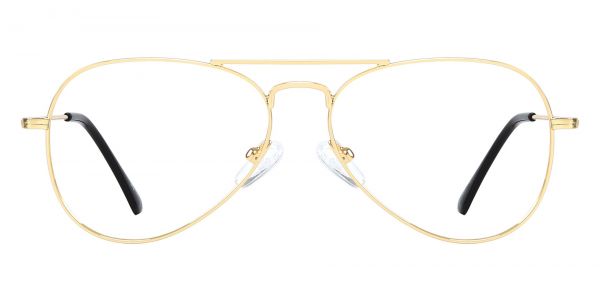 Raleigh Aviator Prescription Glasses - Gold