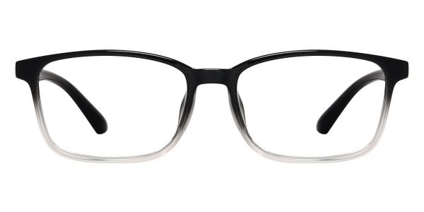 Birmingham Rectangle Prescription Glasses - Black