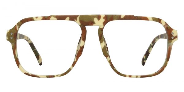 Justin Aviator Prescription Glasses - Two-tone/Multi Color