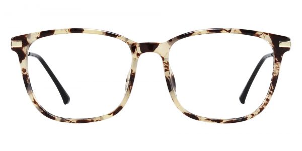 Amberly Square Prescription Glasses - Tortoise