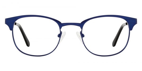 Donelson Browline Prescription Glasses - Blue