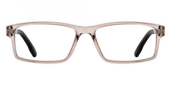 Zach Rectangle Prescription Glasses - Brown