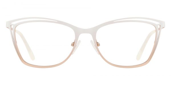 Morrow Cat Eye Prescription Glasses - White