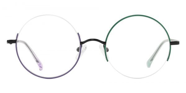 Chance Round Prescription Glasses - Black