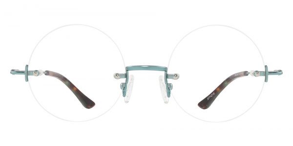 Lucie Rimless Prescription Glasses - Green