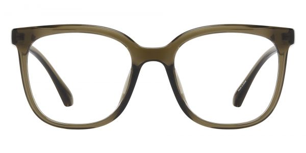 Morales Square Prescription Glasses - Green