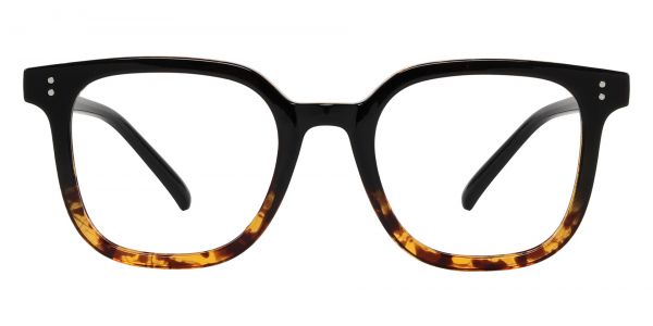 Nadia Square Prescription Glasses - Two-tone/Multi Color