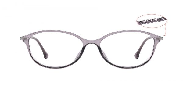 Mara Oval Prescription Glasses - Purple