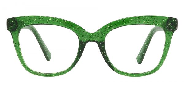 Knox Cat Eye Prescription Glasses - Green