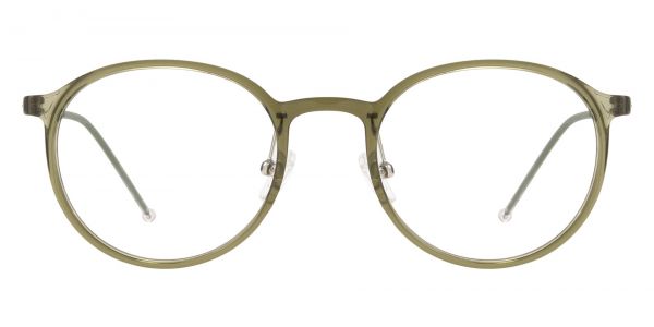 Vargas Round Prescription Glasses - Green