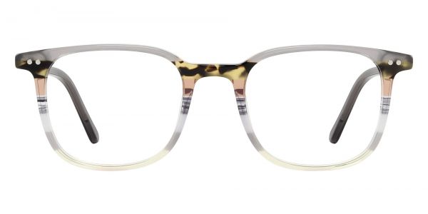 Keystone Square Prescription Glasses - Gray