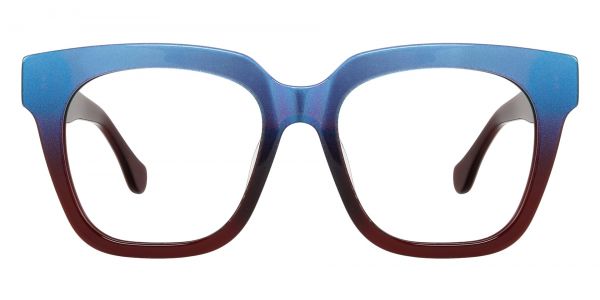 Lyric Square Prescription Glasses - Brown