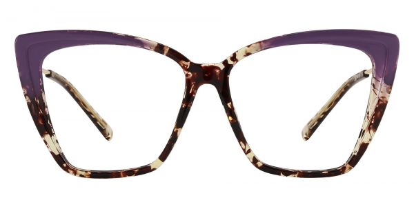 Patsy Cat Eye Prescription Glasses - Purple