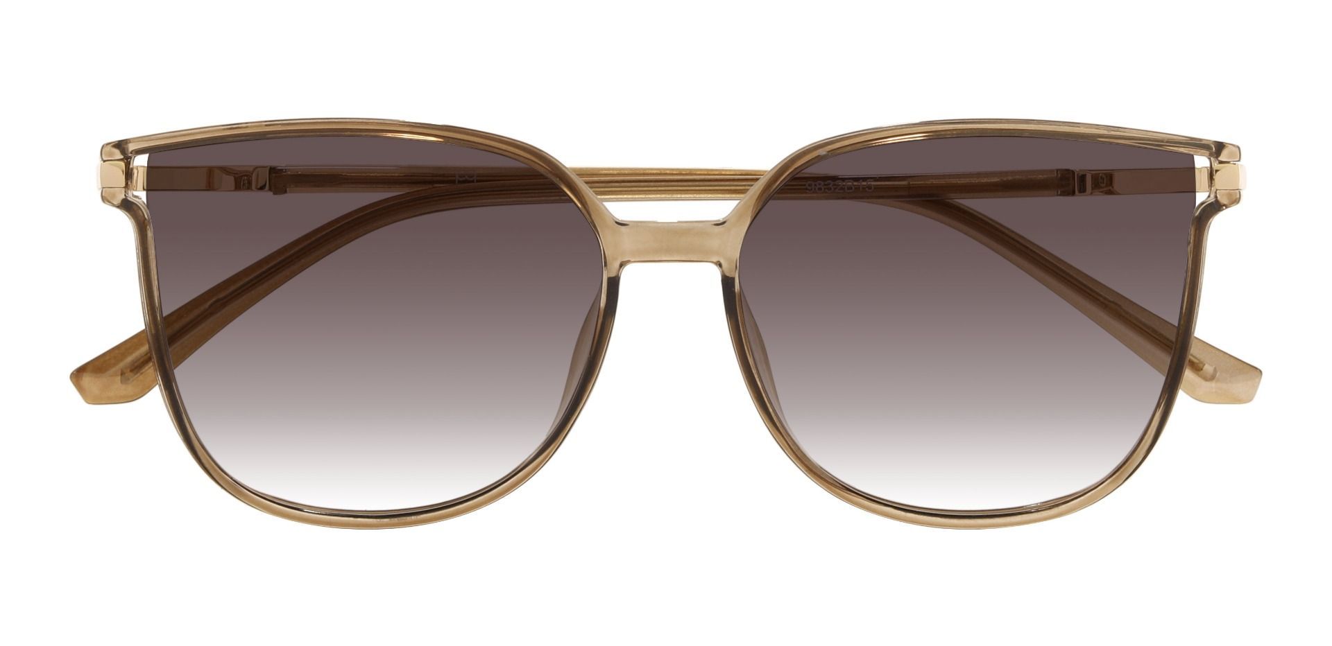 Nicolette Square Brown Prescription Sunglasses | Women's Sunglasses ...