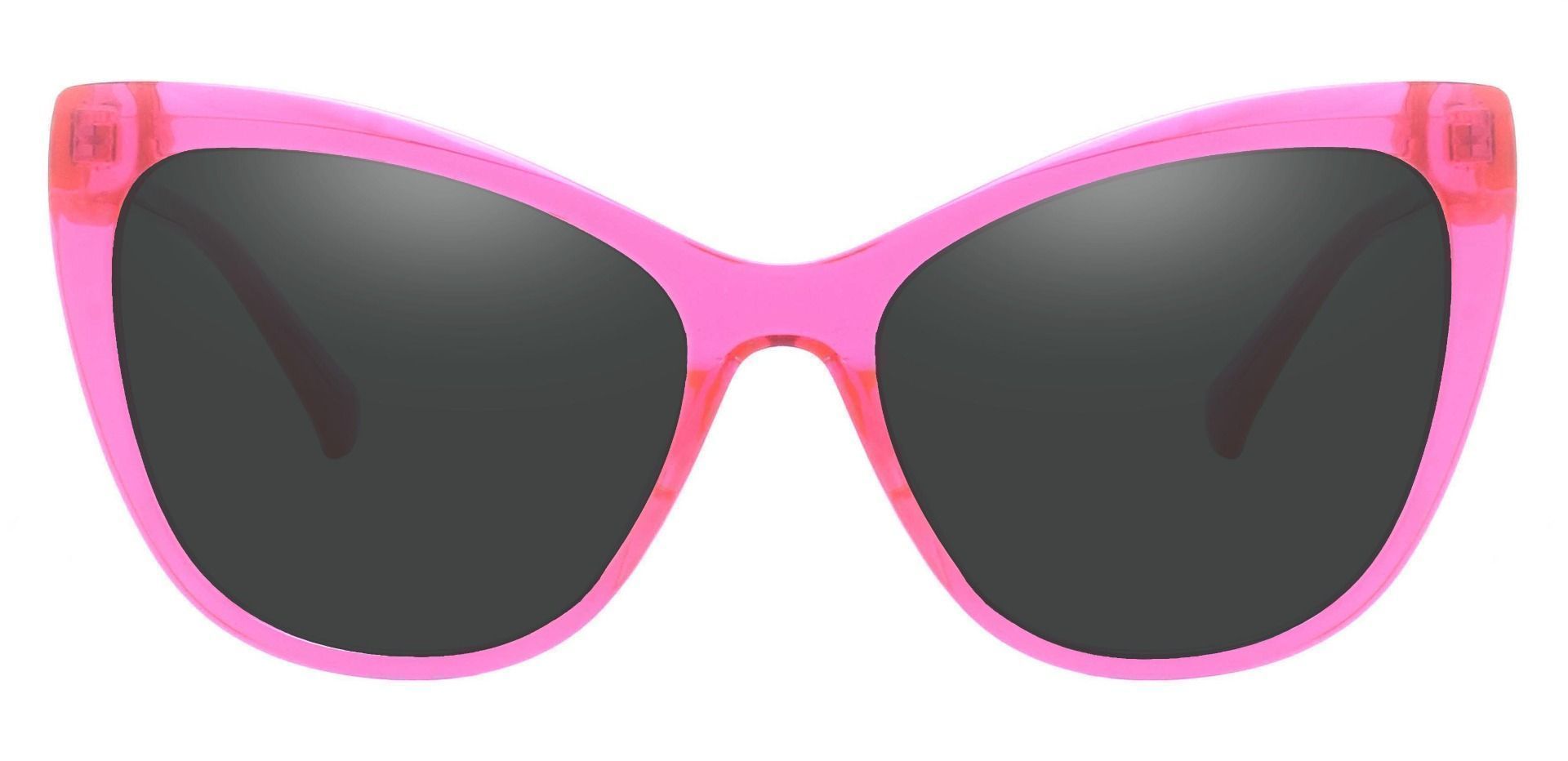 Neon Cat Eye Sunglasses - Pink