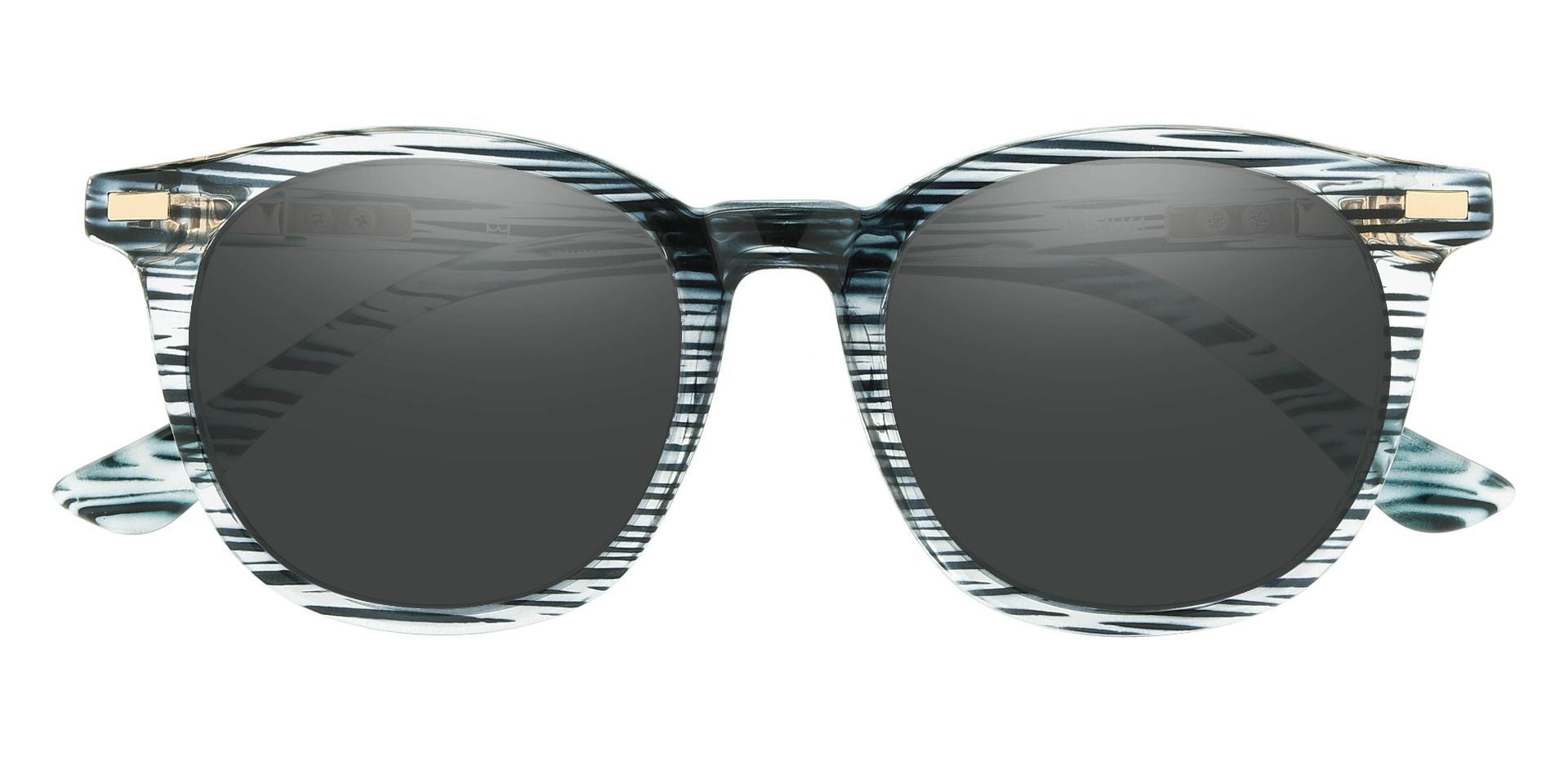 Cromwell Square Reading Sunglasses Blue Frame With Gray Lenses Men