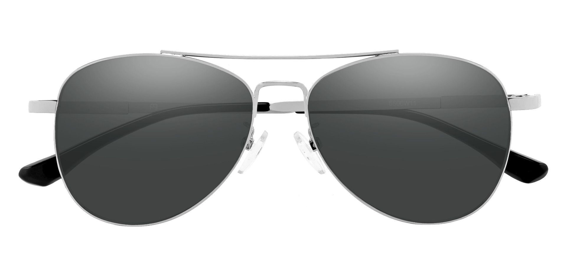 Sterling Aviator Silver Prescription Sunglasses | Women's Sunglasses ...