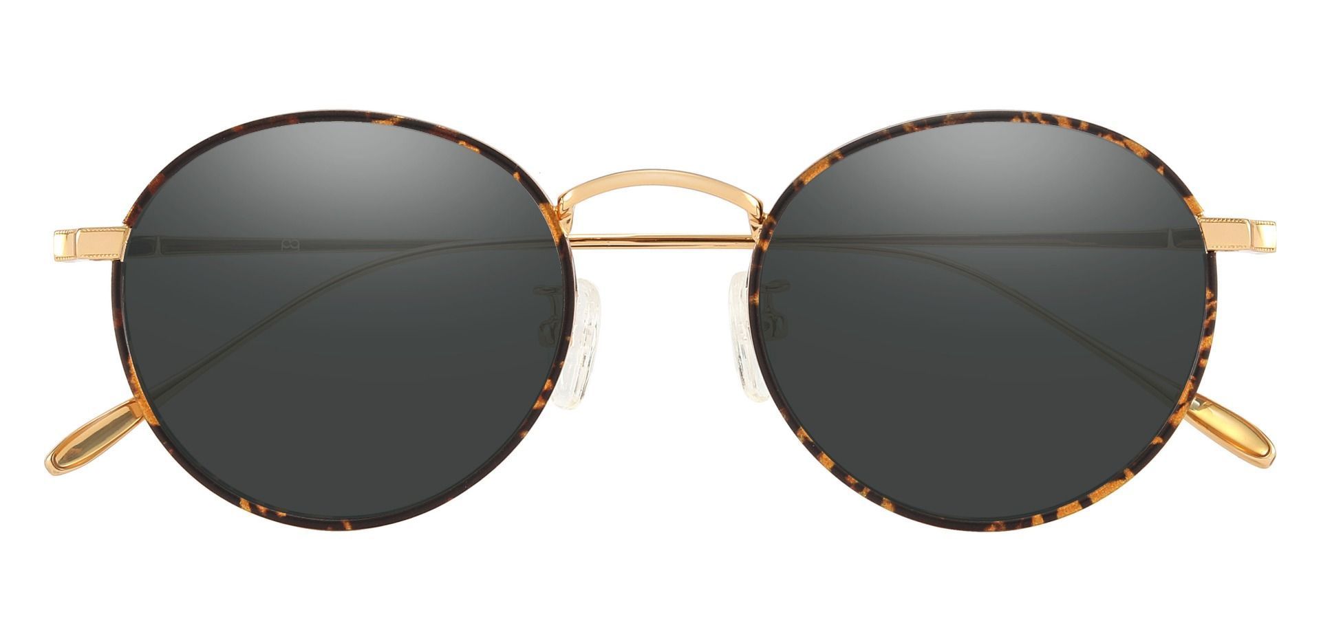 Cornwall Oval Progressive Sunglasses - Tortoise Frame With Gray Lenses