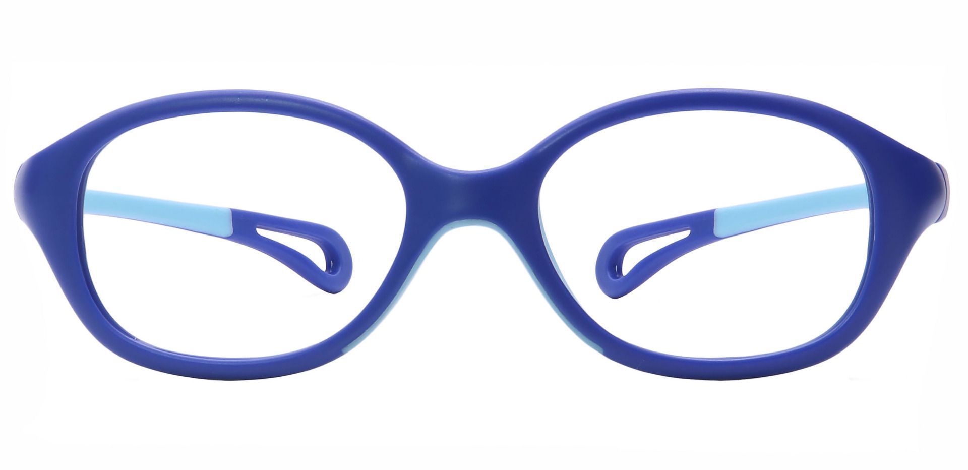 City Rectangle Progressive Glasses - Blue