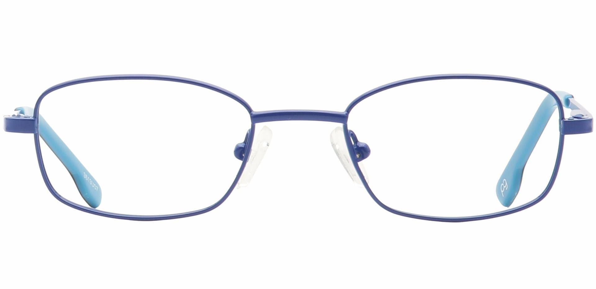 Gil Rectangle Non-Rx Glasses - Blue