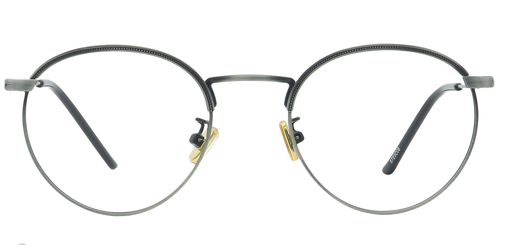 Cooper Oval Prescription Glasses - Gray