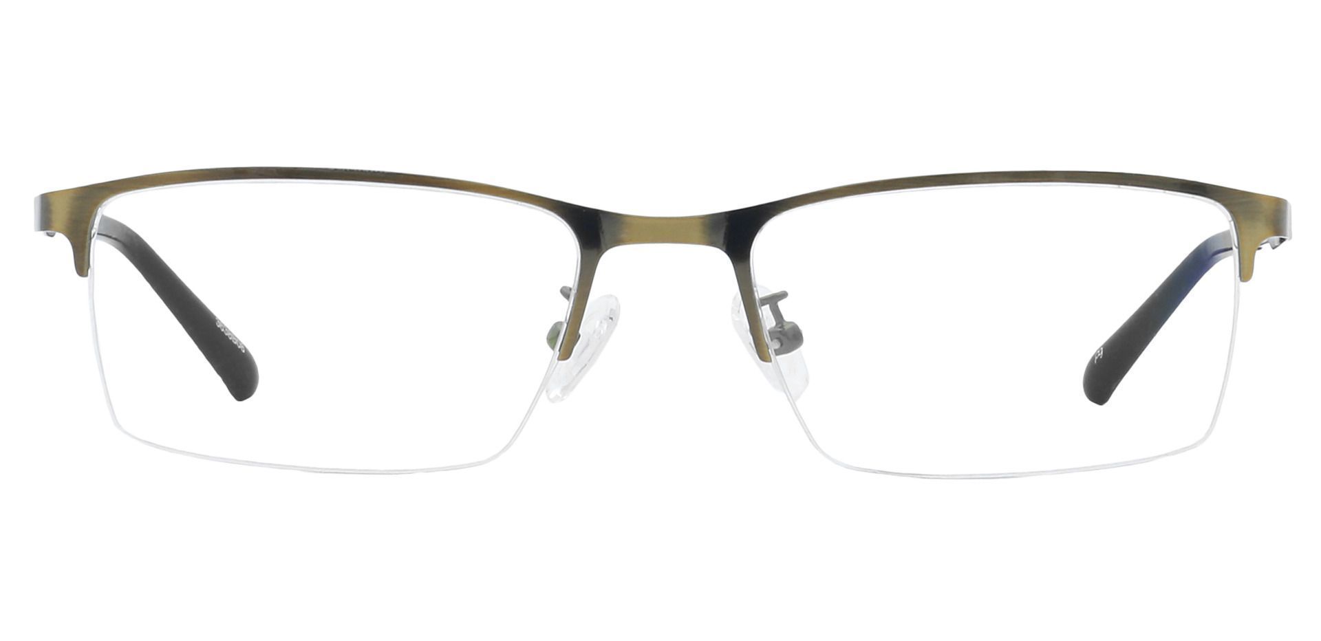 Rue Rectangle Lined Bifocal Glasses - Brown