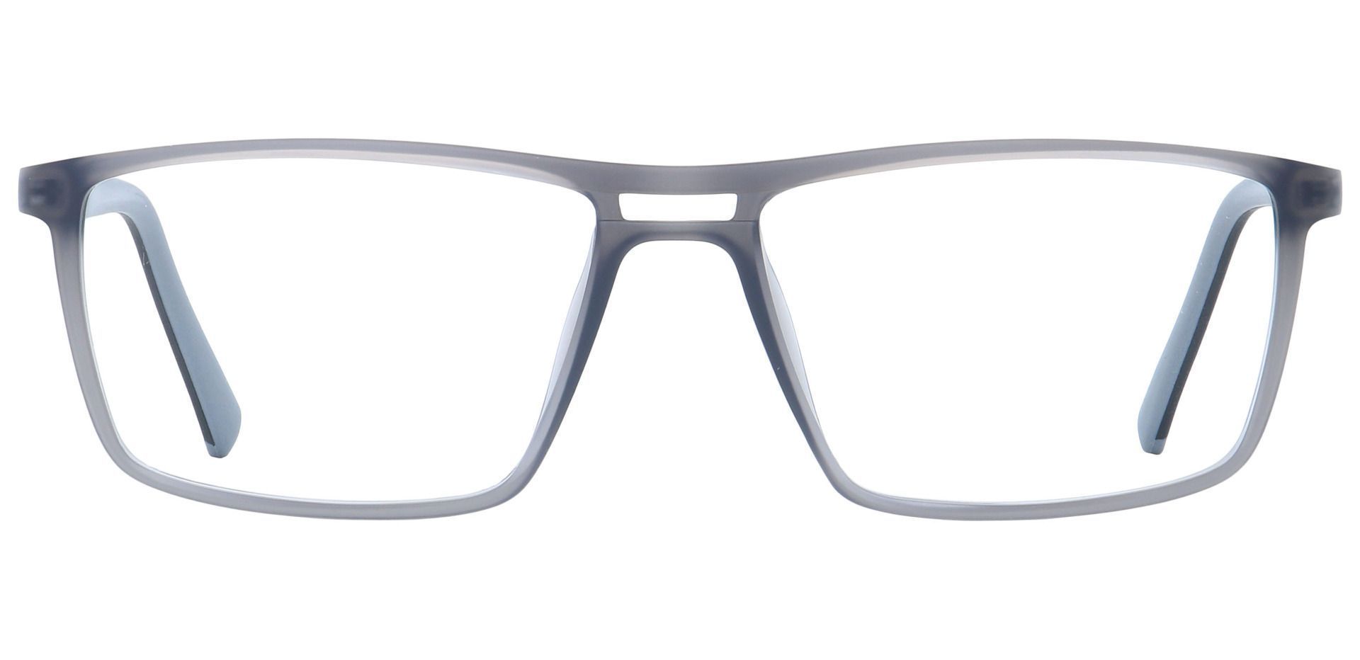Covone Rectangle Lined Bifocal Glasses - Gray