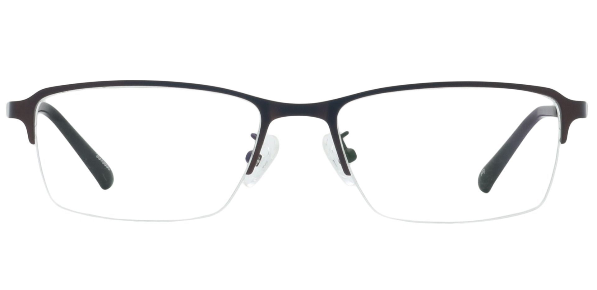 Bennett Rectangle Non-Rx Glasses - Brown