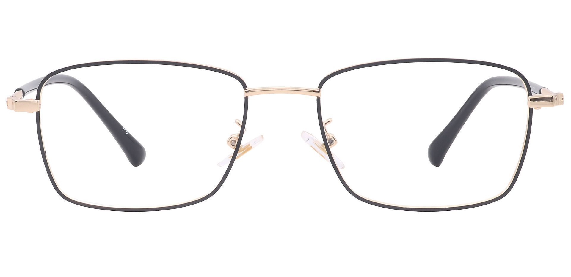 Diaz Rectangle Eyeglasses Frame - Yellow
